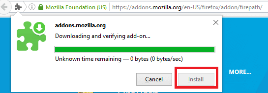 Install Fire Path - Click Install Install Fire Path - Click Install