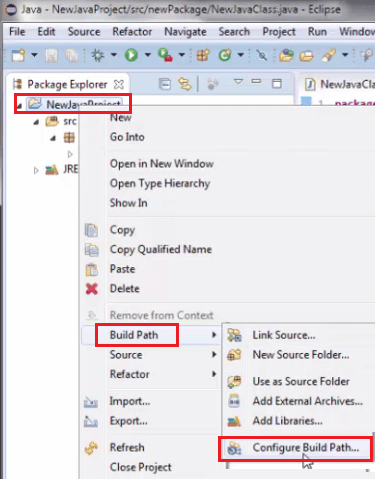 Install Selenium WebDriver - Configure Build Path Install Selenium WebDriver - Configure Build Path