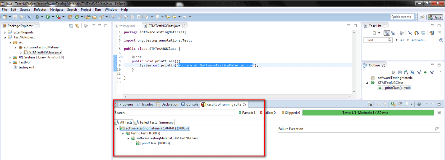 Create TestNG XML Create TestNG XML