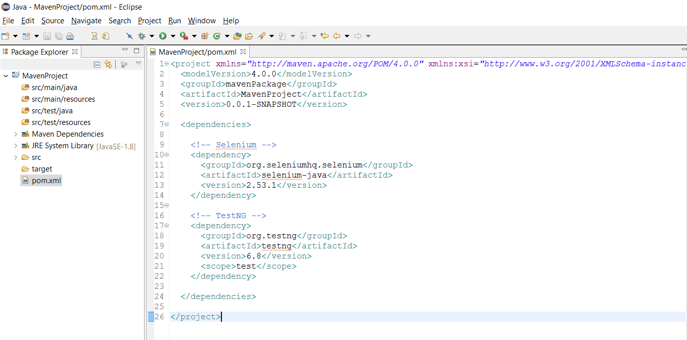 Create Maven Project