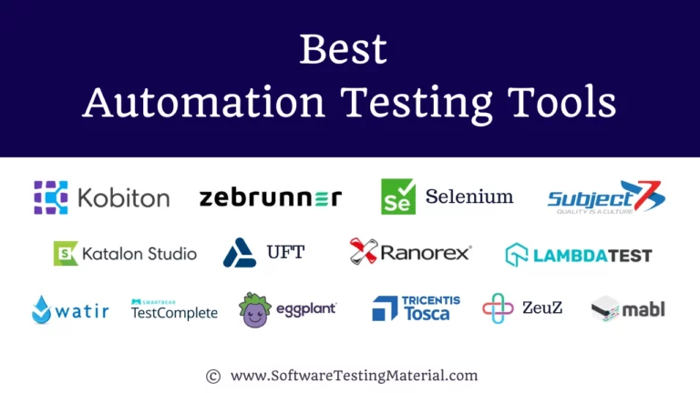 Best Automation Testing Tools (Free and Paid) | May 2022 Update