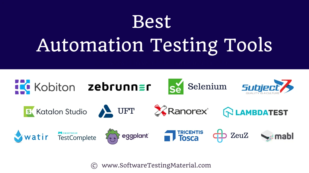 Best Automation Testing Tools