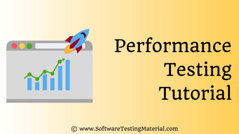 Performance Testing Tutorial | Software Testing Material