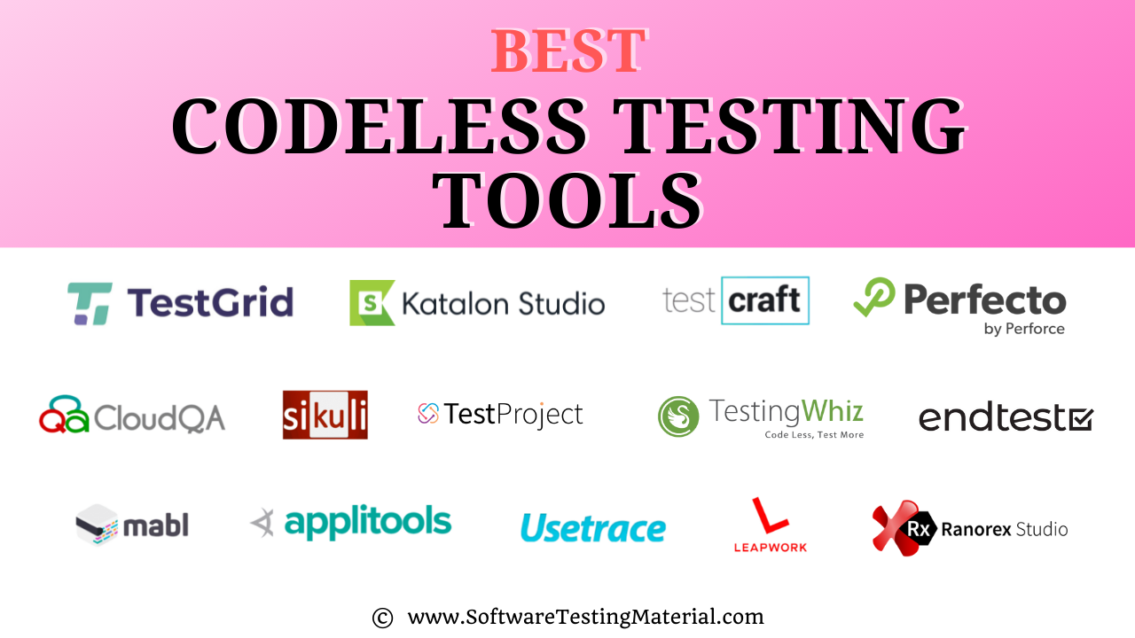 Codeless Testing Tools