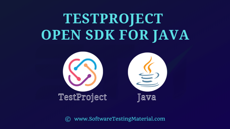 TestProject Open SDK for Java