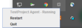 TestProject Start Agent